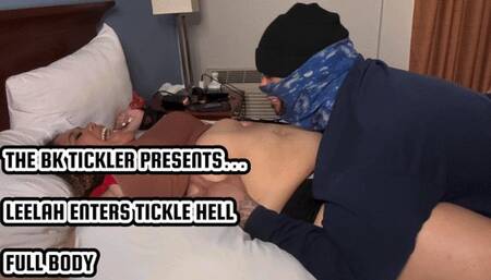 LEELAH ENTERS TICKLE HELL - FULL BODY