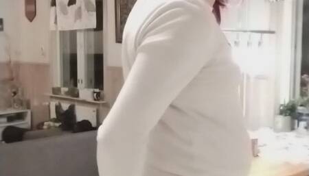 Me wetting my diaper