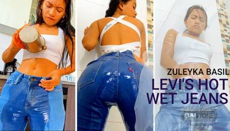 Levi's hot wet jeans - Zuleyka