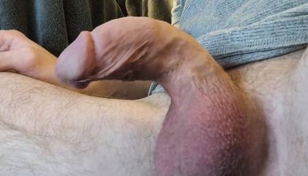 Amazing Deformed Cock Inflating in Slow Motion