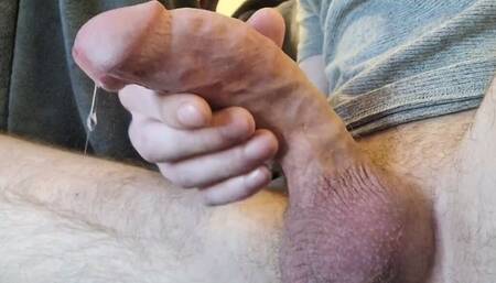 Only Precum From a Giant Dick Makes Daddy Have Multiple Orgasms