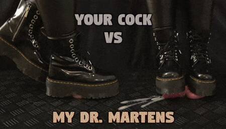 Your Cock vs My Dr Martens (Close Version) - TamyStarly - Cock Balls Crush Trample, Shoejob, CBT, Trampling, Bootjob, Stomping
