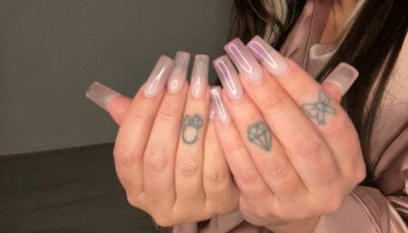 Worshipping Mya’s pretty hands