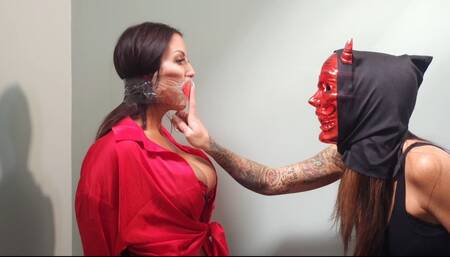 The Bondage Cut HD: Charlie Monaco super sleuth Captured by the Devil and given a Scarily Humiliating Bondage Experience