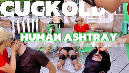REAL CUCKOLD: CUCKOLD HUMAN ASHTRAY
