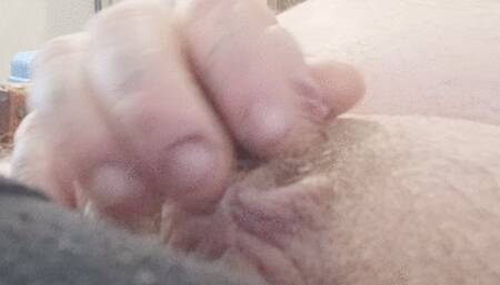 Stroking my small penis