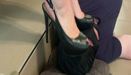 my high heels on you