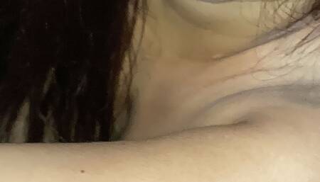 Shy Girl BlowJob on Knees and Deep Inside Big Mouth