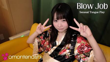 Oiran Japanese Omotenashi Girl Sexy Blow Job! Jun Imazeki