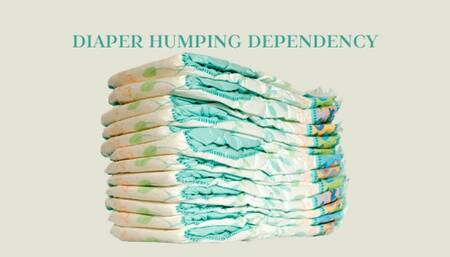 DIAPER HUMPING DEPENDENCY - Want To Experience Intense Orgasm Through Diaper Humping, ABDL Mesmerize