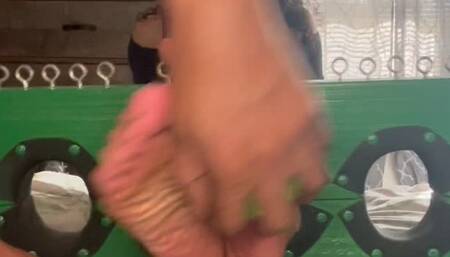 Myss Klassie Endures the Tickle Toy Torment