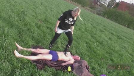 Balloon Trampling Outdoor