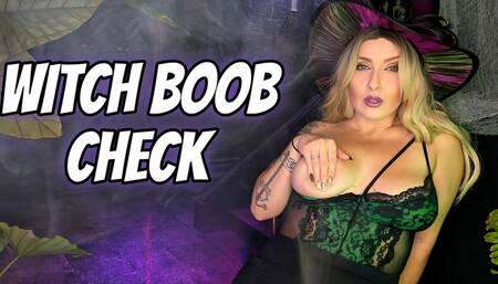 Witch Boob Check