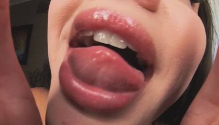 Flirty Dom Spitting & Kissing Surprise Ending