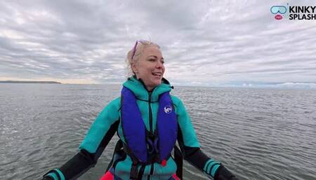 Lifejacket Float and Relax in the Ocean