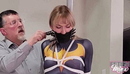 Cara Day - Batgirl Bound and Petrified (MP4 Format)
