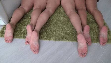 THREE PAIRS OF SOLES