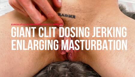 Giant Clit Dosing Jerking Enlarging Masturbation (ES918)