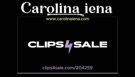 Horny Carolina Iena - Blasphemy Dildo ride JOI Cum! sub eng