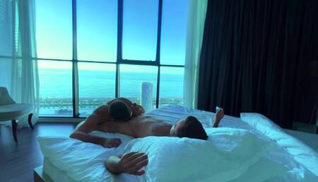 Hot Guys Fucking with Nice View