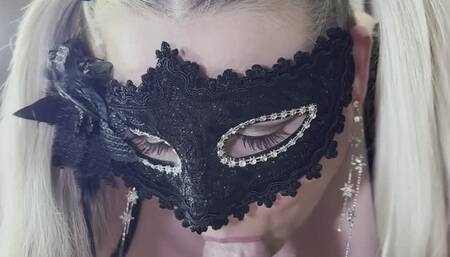 POV BJ SummerRain gets a huge load of Cum!