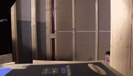 2410JOY-Full figure lady found bound and gagged in a vacant house