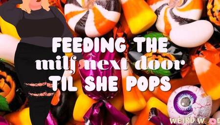 Feeding The BBW MILF Next Door Candy Till She POPS! (AUDIO) - WMV