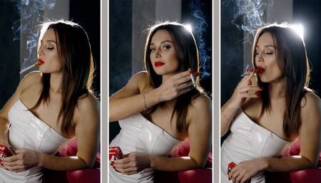 Cork with white latex