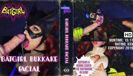 Batgirl Bukkake Facial