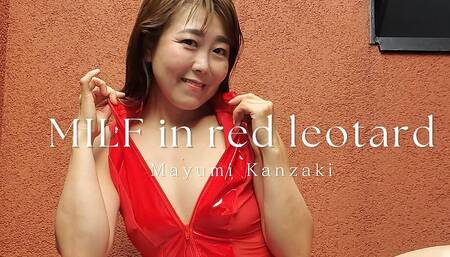 MILF in Red Leotard