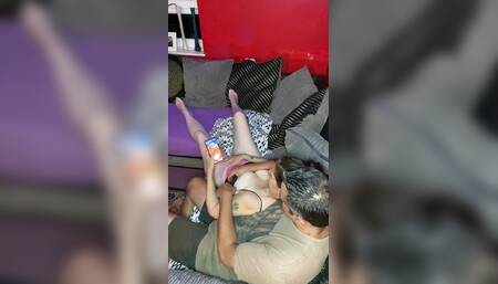 Stepmom Sex Playtime with Her Stepson