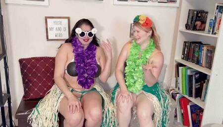 Hula Hot girls humiliate your Hawaiian 5-ZERO - AMI & GIA HIDEF