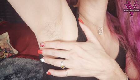 Vicky's hairy armpit JOI- Armpit Fetish, Hairy, JOI- 1080p