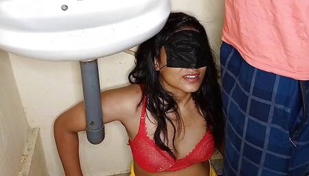 Washbasin Stuck Mummy Said Beta Please Take Me Out if You Want Then Fuck Me