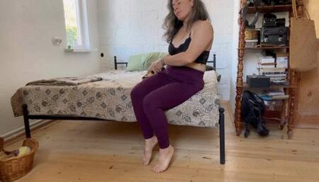 dangling wrecked open heel sandals avi