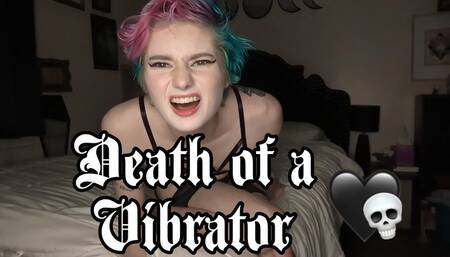 Priestess Poison Pounds Themselves While Prone into a Powerful Orgasm