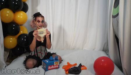 Kate - pump popping big balloons