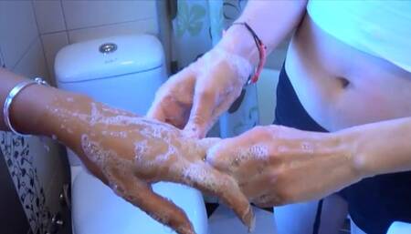 SOAPY HANDS - PART 2 WMW