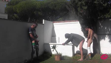 While My Stepfather Watches Me