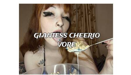 GIANTESS CHEERIO VORE