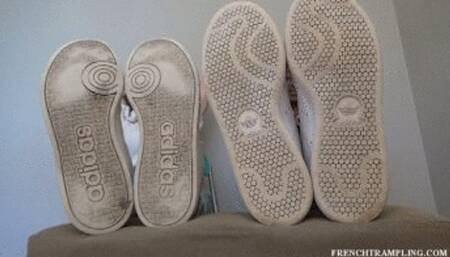 2316 Sneakers worship with Lilie and Lysa