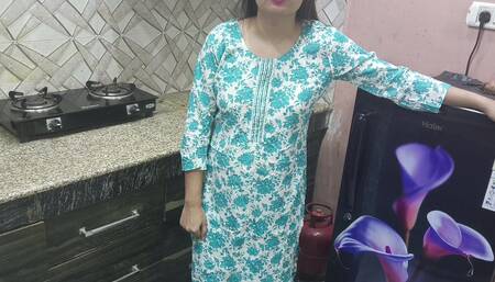 Indian Stepmom Fucking Stepson in Kitchen Young Step Mom with Hindi