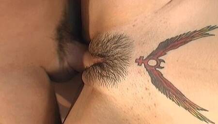 Double Penetrated Teen Enjoy Threesome After Class