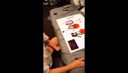 Drawing a Picture with My Naked Body