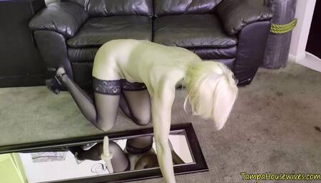 Ms Paris Stays Wet & Horny at Home & Work