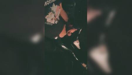 Slutboyben Cam4 Sexy Latex Pig Exposed in Truck Light Cruising Area Am Stern Berlin A115