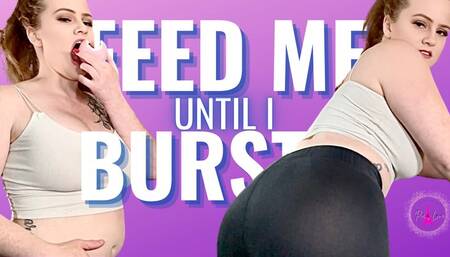 Feeding Frenzy: My Step Son's Obsession with My Growing Curves Feed Me Till I Burst- a Feeder Feedee Fetish POV