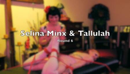 Tickle Wars 4 - Bout 6 - Selina Minx & Autumn MP4 Tickling - Bondage - Femdom