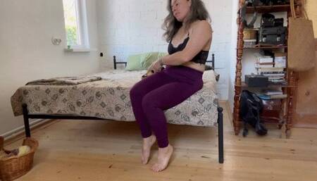 dangling wrecked open heel sandals mpeg