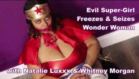 Evil Super-Girl Freezes & Seizes Wonder Woman - mp4